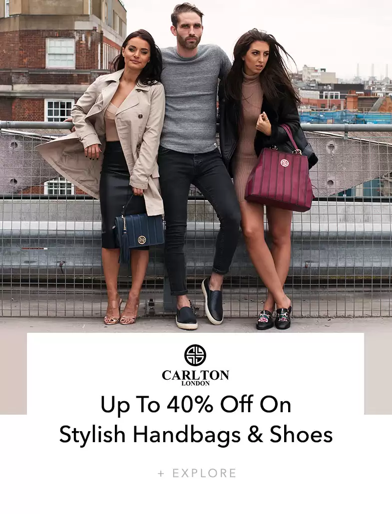 Get Upto 40% Off On Carlton London At Myntra Deal Page