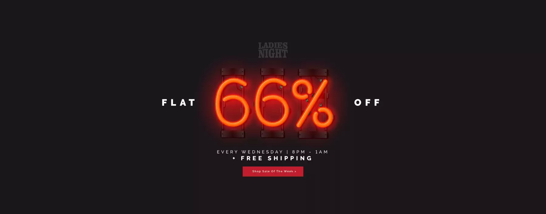 Take Extra 66% Every Wednesday From 8pm To 1am At Zivame Deal Page