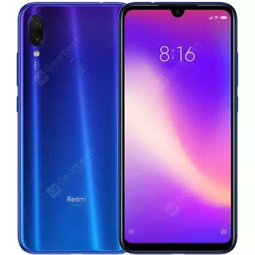 Order In Just $182.99 Xiaomi Redmi Note 7 4g Smartphone Global Version 4gb Ram - Blue At Gearbest With This Coupon