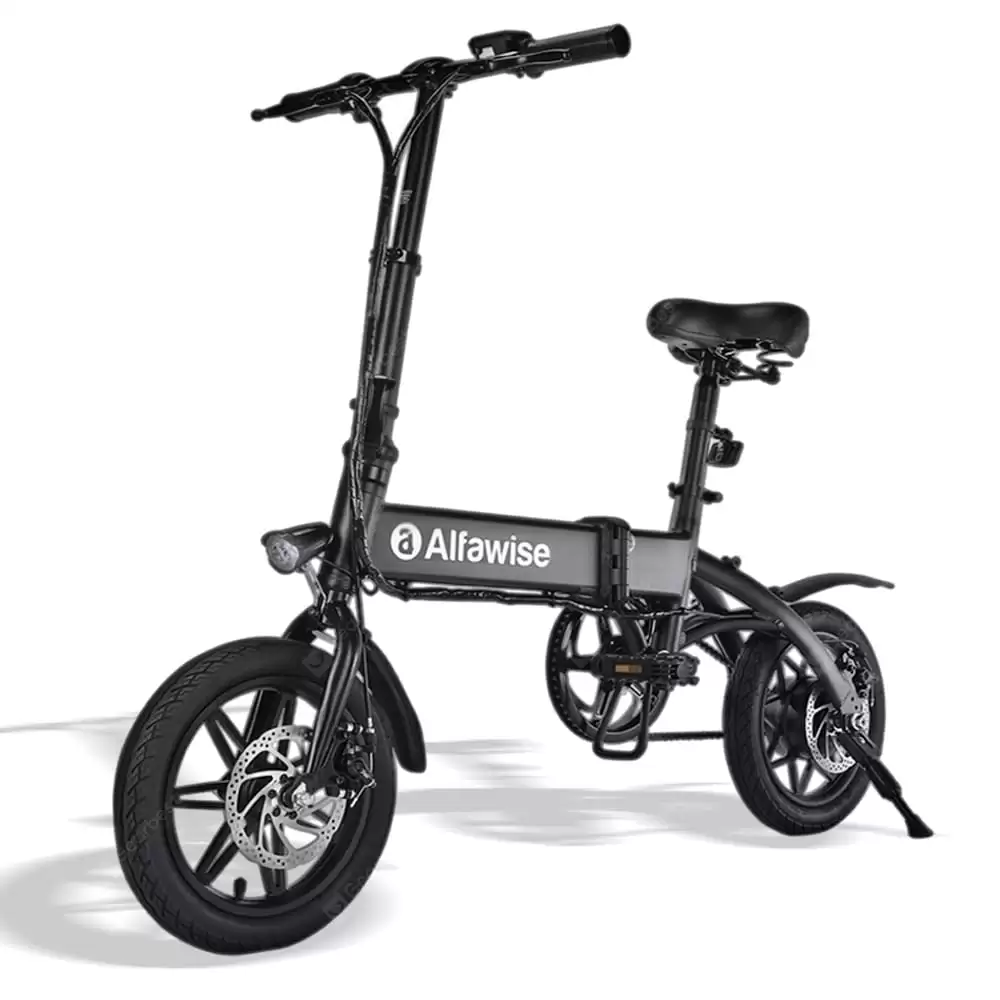 Order In Just $459.99 Alfawise X1 Folding Electric Bike Moped Bicycle E-Bike At Gearbest Deal Page