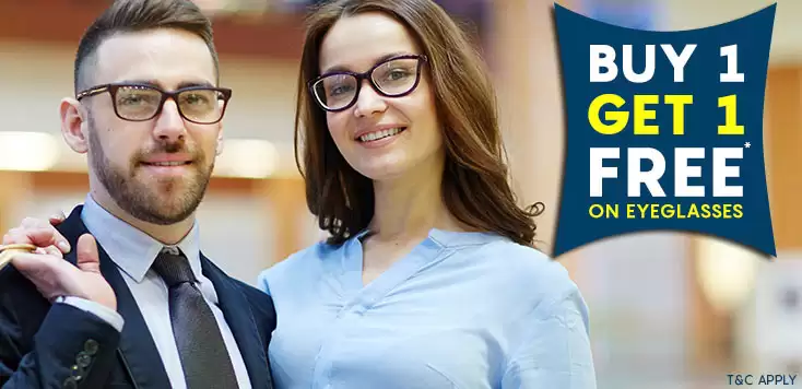 Buy Any 1 Get 1 Free Offer On All Eyeglasses At Coolwinks