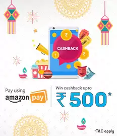 Book Tickets Using Amazon Pay And Win Up To Rs 500 Cashback At Bookmyshow Deal Page