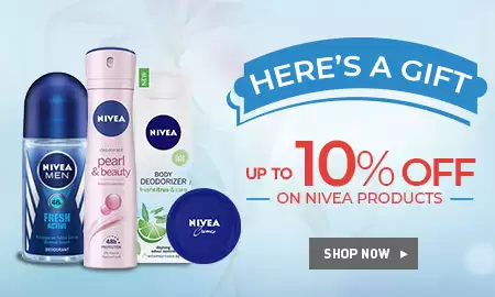 Get Upto 10% Off On Nivea Products At Netmeds