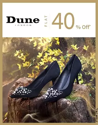 Get Upto 40% Off On Dune Shoes At Ajio Deal Page