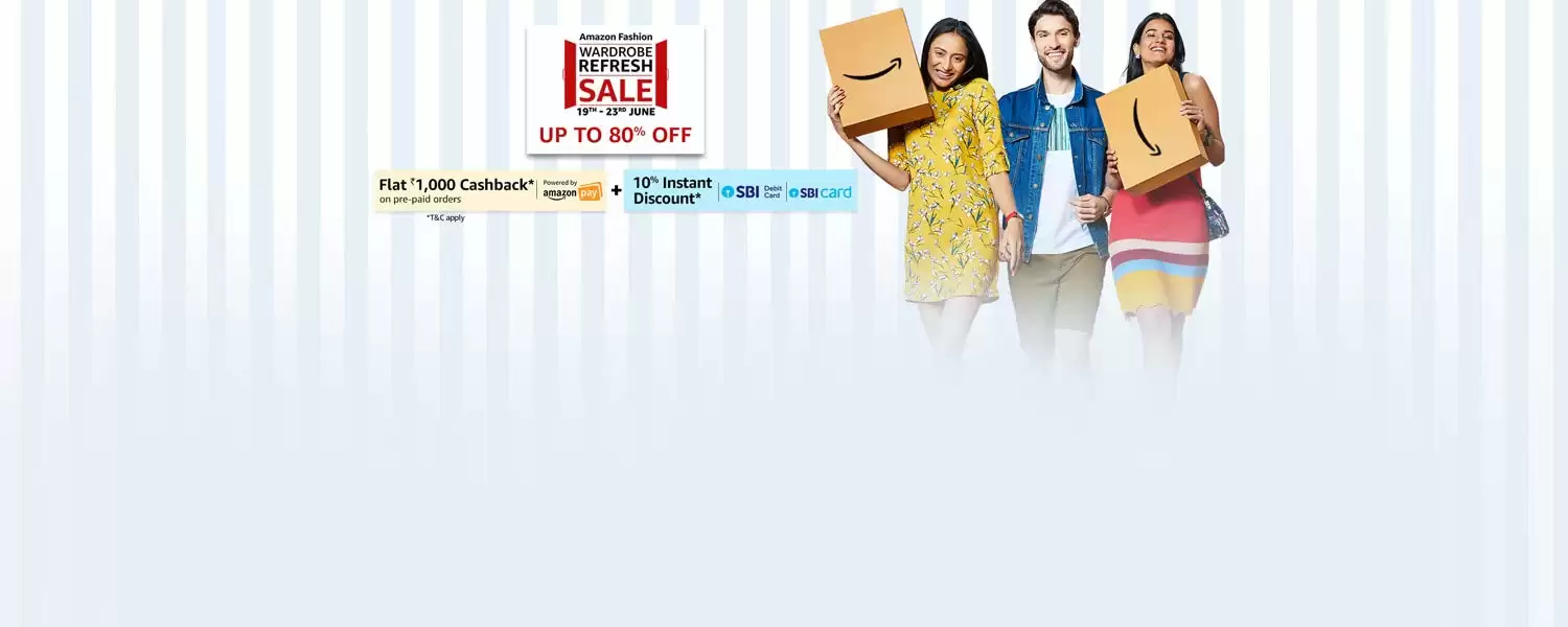 Get 10% Instant Discount On Fashion & Lifestyle Category At Amazon.in Pay Via Sbi Credit Cards