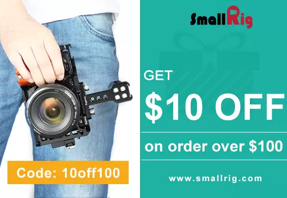 Get $10 Off On Orders Worth $100+ Of Camera Rigs Dslr Rigs