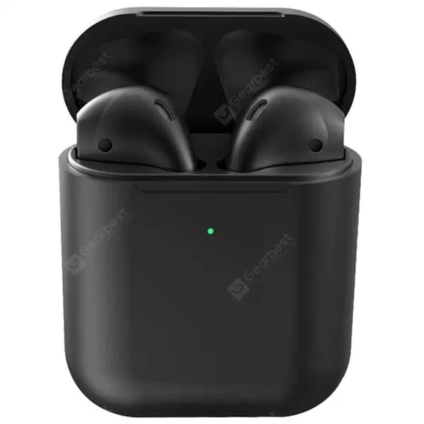Pay Only $28.99 For I2000 Tws Hightechx-edition Newest Bluetooth 5.0 Earphone Smart Sensor 1:1 Colorful 6d Stereo Wireless Charging Earbuds - Black