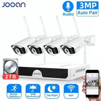 Order In Just $121.32 Cctv System Wireless Surveillance System Kit 3mp Home Security Camera System Outdoor Wifi Cameras Set Video Audio Recording At Aliexpress Deal Page