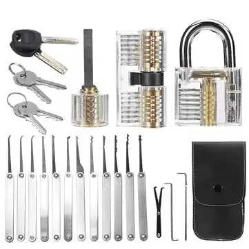 Get $20% Off on 25pcs Locksmith Supplies Tool Lock Picks Set With This Coupon At Banggood