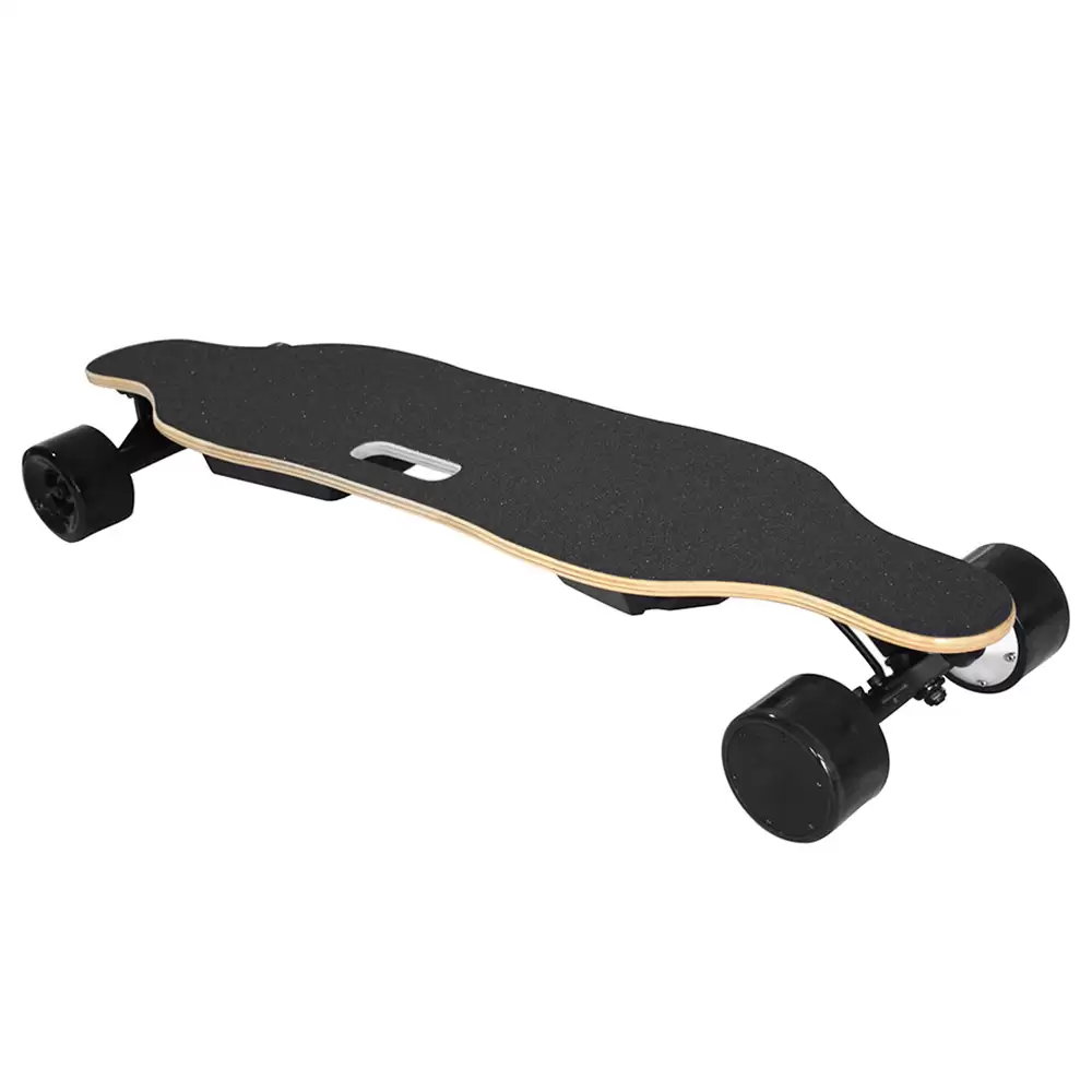Pay Only $244.99 For Syl-06 Electric Skateboard Dual 600w Motors 4400mah Battery Max Speed 35km/h With Remote Control - Black With This Coupon Code At Geekbuying