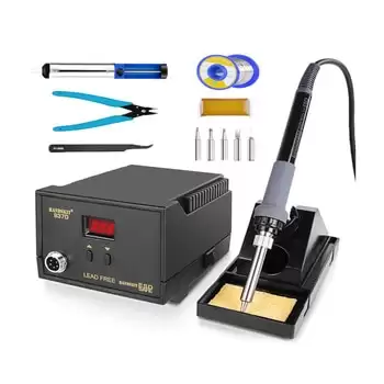 Order In Just $21.59 Handskit 220v 65w Bga Digital Soldering Station With Soldering Iron Soldering Stand 5 Tips Soldering Wire Welding Tools At Aliexpress Deal Page