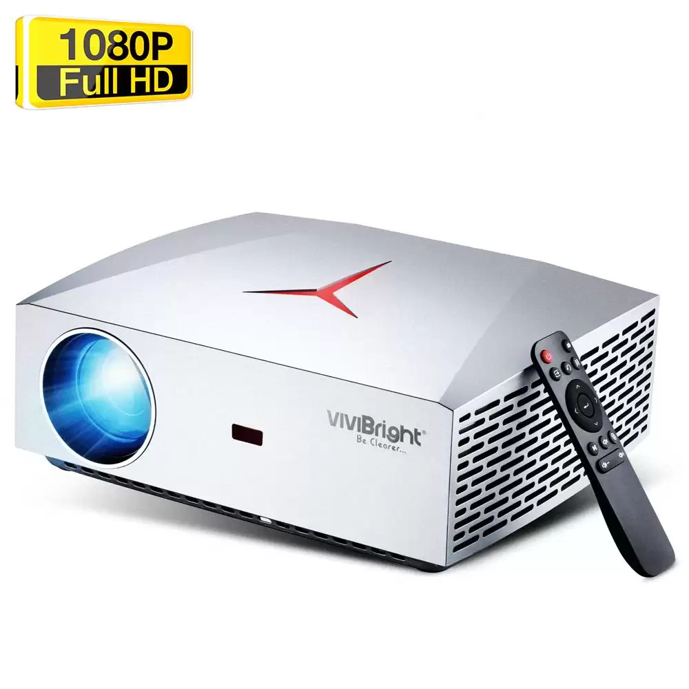 Order In Just $176.99 Vivibright F40 Native 1080p Led Projector 4200 Lumens 300