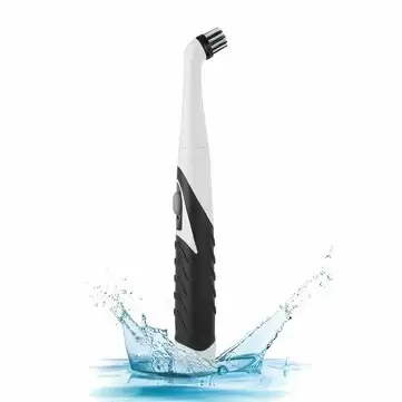 Order In Just $9.99 / €9.08 4 Heads Sonic Scrubber Cleaner Multifunctional Electric Brush House Dust Helper Kitchen Household Cleaning Brushes With This Coupon At Banggood