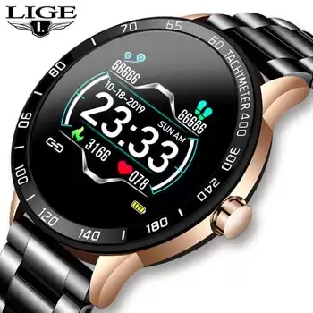 Order In Just $20.39 Lige 2019 New Smart Watch Men Waterproof Sport Heart Rate Blood Pressure Fitness Tracker Smartwatch Pedometer Reloj Inteligente At Aliexpress Deal Page