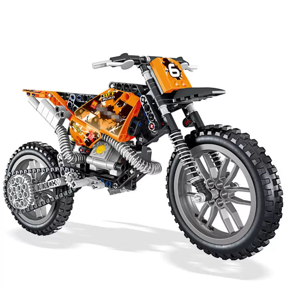 Order In Just $14.38 20% Off For Lele 2in1 Exploiture Speed Racing Motorcycle Building Blocks Toys Model 253pcs Bricks With This Coupon At Banggood