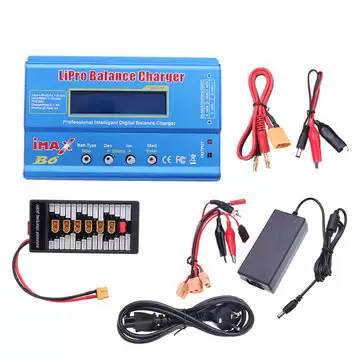 Order In Just $29.03 12%off For Imax B6 50w 5a Battery Balance Charger With 12v 5a Power Supply Xt60 Parallel Board With This Coupon At Banggood