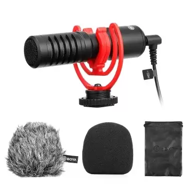 Order In Just $38.89 $5 Discount On Boya By-Mm1+ Professional Video Audio Recording Microphone With This Discount Coupon At Tomtop