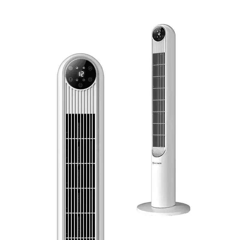 Order In Just $139.1 / €$179.99 Removable Washable Pedestal Bladeless Tower Fan 45w From Xiaomi Youpin Automatic Screen 8 Gears Wind Speed 3 Types Of Wind 12h Timing With This Coupon At Banggood