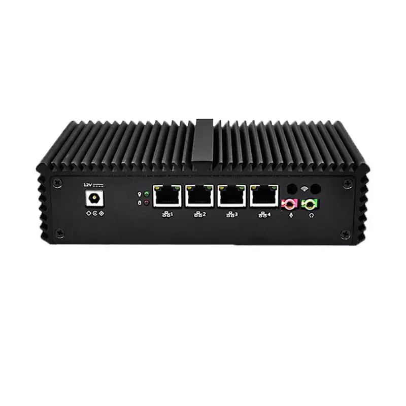 Order In Just $199.99 Qotom Mini Pc Core I5-4200u 8gb Ddr3+64gb Ssd 4 Gigabit Ethernet Machine Micro Industrial Q350g4 Multi-network Port With This Coupon At Banggood