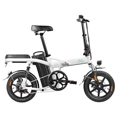 Pay Only $779.99 For Fiido L2 Folding Electric Moped Bike City Bike Commuter Bike Max 25km/h Three Riding Modes 20ah Lithium Battery 14 Inch Tire - White With This Coupon Code At Geekbuying