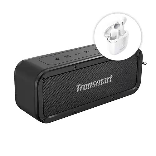 Pay Only $76.99 For Tronsmart Force 40w Bluetooth 5.0 Speaker + Tronsmart Onyx Ace Bluetooth 5.0 Tws Earphones With This Coupon Code At Geekbuying