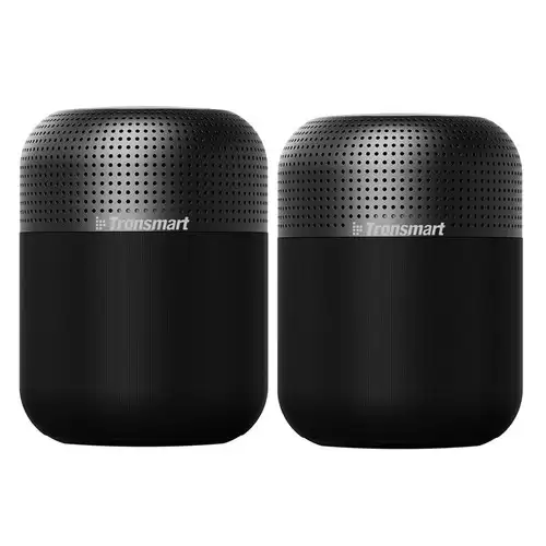 Order In Just $149.99 [2 Packs] Tronsmart Element T6 Max 60w Bluetooth 5.0 Nfc Speaker Soundpulse™ 20 Hours Playtime Siri Google Assistant Cortana Usb-c Fast Charge With This Discount Coupon At Geekbuying