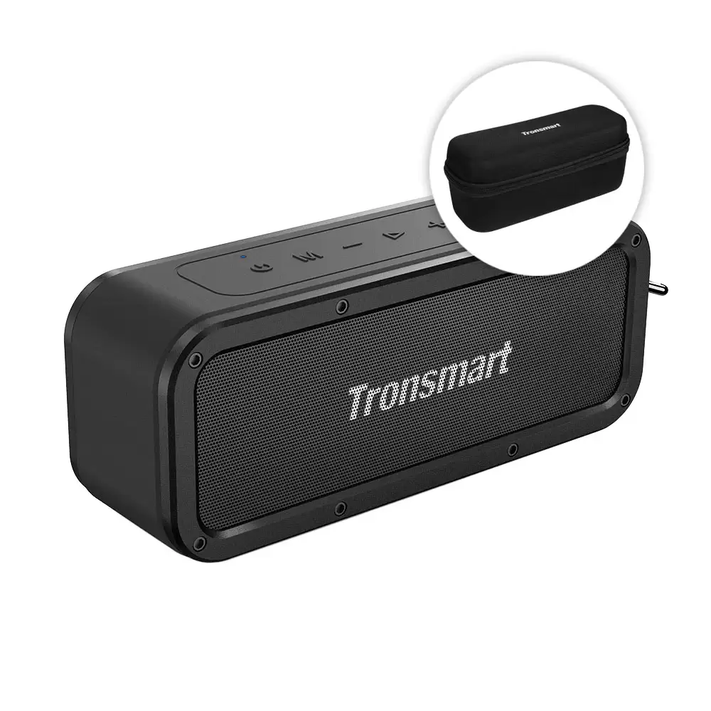 Pay Only $49.99 For Bundle Tronsmart Force Soundpulse™ 40w Bluetooth 5.0 Speaker Ipx7 Water Resistant Siri Tws & Nfc 15 Hours Playtime + Tronsmart Force Carrying Case With This Coupon Code At Geekbuying