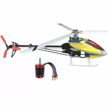 Order In Just $143.99 10% Off For Jdhmbd 450 Pro 6ch 3d Three Blade Rotor Tbr Rc Helicopter Kit With Brushless Main Motor With This Coupon At Banggood