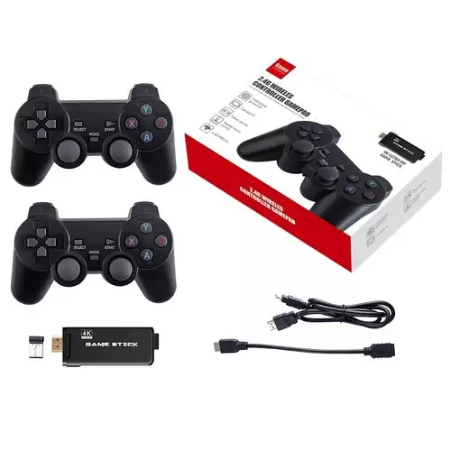 Pay Only $45.99 For Ps3000 32gb 4k Retro Game Stick With 2 Wireless Gamepads 3000+ Games Pre-installed With This Coupon Code At Geekbuying