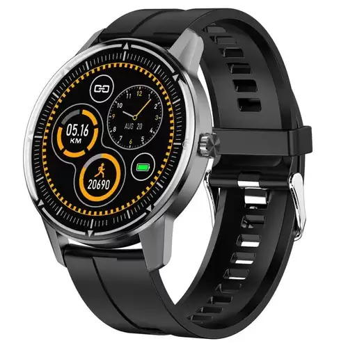 Pay Only $21.99 For Makibes R8 Smart Watch 1.3 Inch Ips Touch Screen Ip67 Heart Rate Blood Pressure Monitor - Black With This Coupon Code At Geekbuying