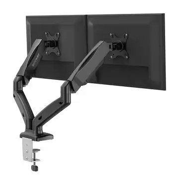 Order In Just $41.99 Blitzwolf Bw-ms3 Dual Monitor Stand With Dual Pneumatic Arms, 360° Rotation, +90° To -45° Tilt, 180°swivel, Adjustable Height And Cable Management With This Coupon At Banggood