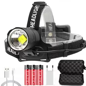 Order In Just $16.99 Super Bright Xhp70.2 Usb Rechargeable Led Headlamp Xhp70 Most Powerfull Headlight Fishing Camping Zoom Torch By 3*18650 Battery At Aliexpress Deal Page