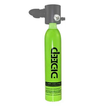 Order In Just $24.99 ?24.99off For Dideep 0.5l Oxygen Tank Portable Underwater 6-10min Oxygen Bottle With This Coupon At Banggood