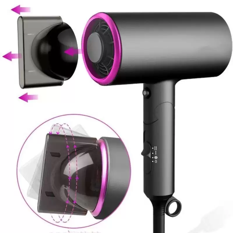 Order In Just $24.99 / €$34.99 Anion Hair Dryer Portable 1400w High Power Lightweight Constant Temperature Hair Dryer Low Noise For Home Travel With This Coupon At Banggood