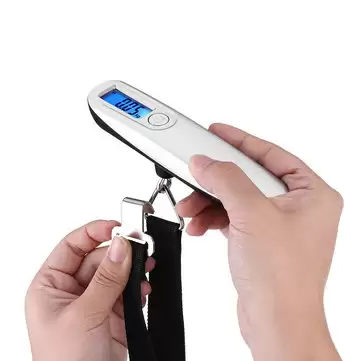 Order In Just $6.59 / €6.02 Digoo Dg-ls01 Digital Hanging Luggage Scale Lcd Backlight Screen Display Steel Hook With Built-in Tape Measure With This Coupon At Banggood