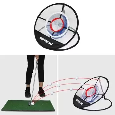 Order In Just $15.6 $1 Discount On Golf Training Hitting Aid Pop-Up Indoor Golfing Net At Tomtop
