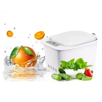 Order In Just $69.99 / €63.93 Household Mutifunction Ozone Fruit Vegetable Detoxification Machine Foods Meats Ultrasonic Cleaner Sterilizer With This Coupon At Banggood
