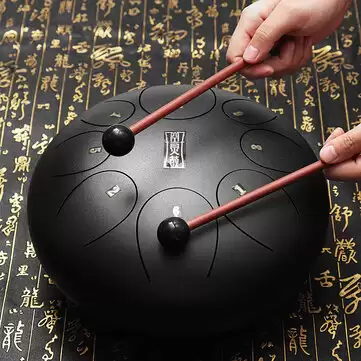 Order In Just $49.49 10% Off For 10'' Steel Tongue Drum Handpan D Major 8 Notes Hand Tankdrum With Bag Mallets With This Coupon At Banggood