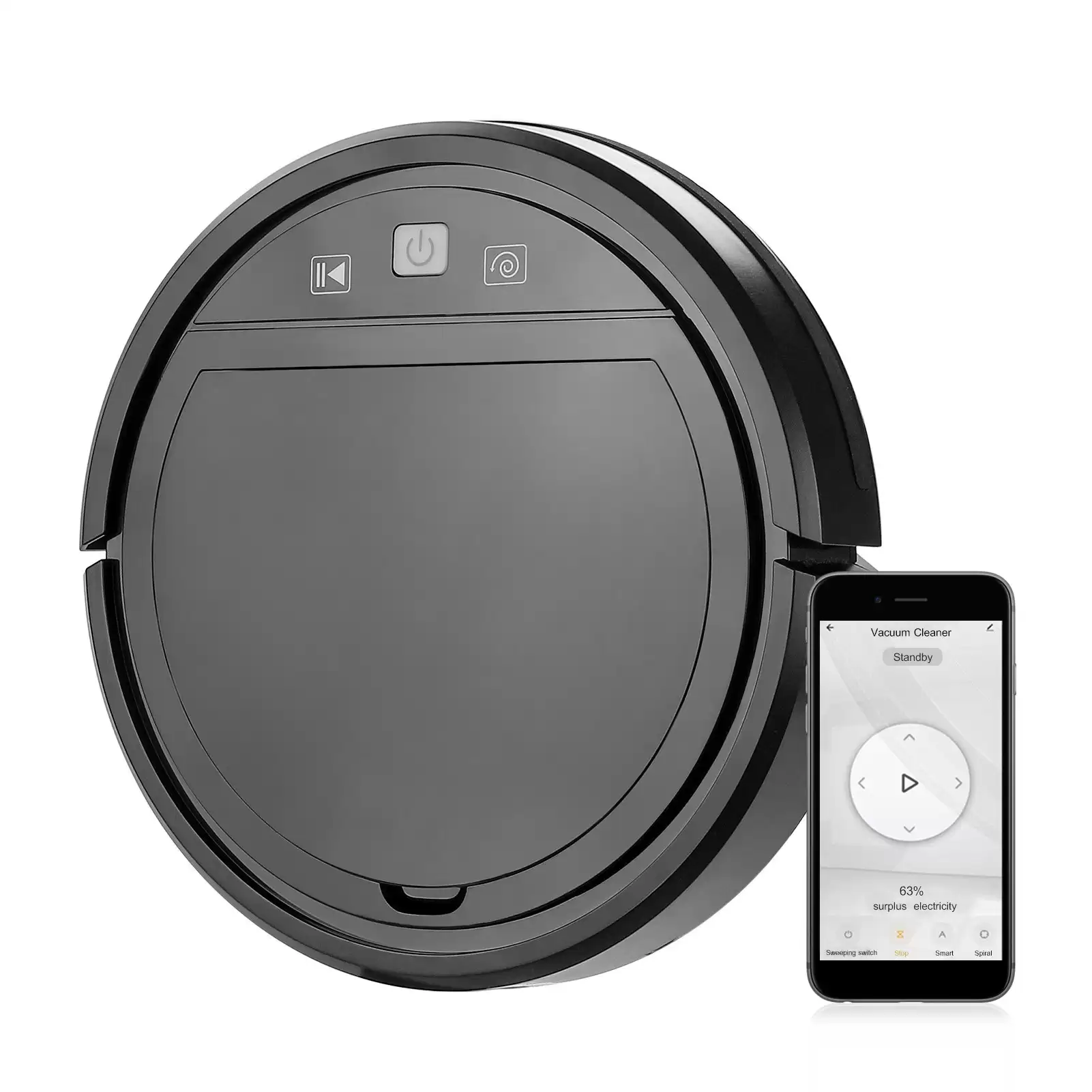 Get Extra 56% Discount On Wifi 3-in-1 Robotic Cleaner, Limited Offer With This Discount Coupon At Tomtop