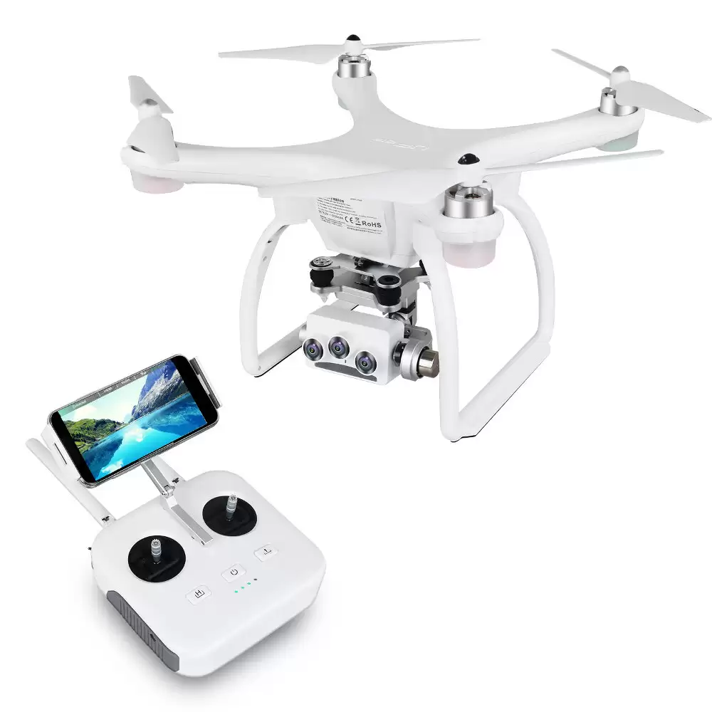 Order In Just $499.00 / €452,17 $100 Off For Upair 2 Ultrasonic 5.8g 1km Fpv 3d + 4k + 16mp Camera With 3 Axis Gimbal Gps Rc Quadcopter Drone Rtf With This Coupon At Banggood
