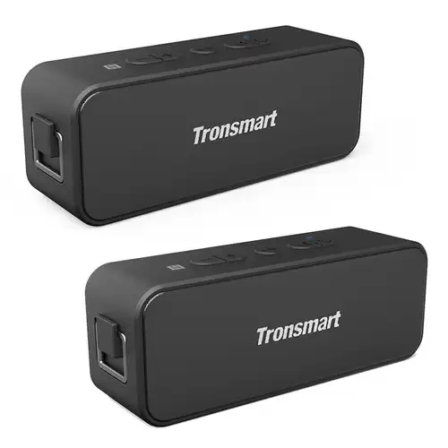 Order In Just $45.99 [2 Packs] Tronsmart T2 Plus 20w Bluetooth 5.0 Speaker Nfc 24h Playtime Ipx7 Waterproof Soundbar With Tws,siri,micro Sd With This Discount Coupon At Geekbuying