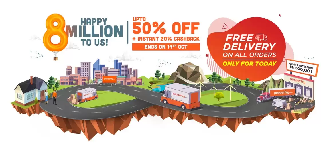 Get Instant 20% Cashback With This Discount Coupon At Pepperfry