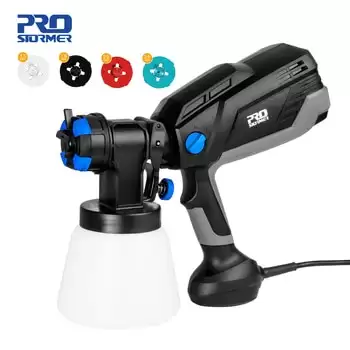 Order In Just $36.66 600w Electric Spray Gun 4 Nozzle Sizes 1000ml Hvlp Household Paint Sprayer Flow Control Airbrush Easy Spraying By Prostormer At Aliexpress Deal Page