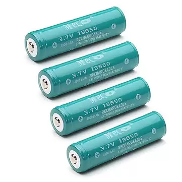 Order In Just $10.98 4pcs Meco 3.7v 4000mah Protected Rechargeable 18650 Li-ion Battery With This Coupon At Banggood