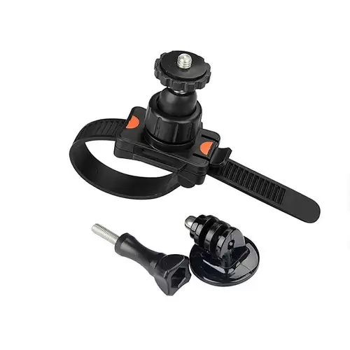 Pay Only $50-5.00 For Sport Camera Zip Mount With Tripod Adapter & Screw For Gopro Hero 4//3/2/1 Yi Xiaoyi Sjcam Keecoo To Mount On Helmet Bike Accessories With This Coupon Code At Geekbuying