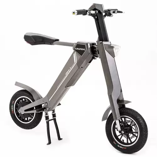 Order In Just $1449.99 Grundig Ak-1 Folding Electric Scooter 12 Inch E-bike Foldable Aluminum Alloy Shell 350w Motor Built-in Bluetooth Speaker Lcd Grey With This Discount Coupon At Geekbuying