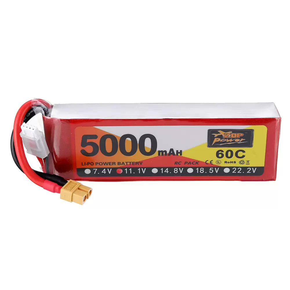 Order In Just $29.74 15%off For Zop Power 11.1v 5000mah 60c 3s Lipo Battery With This Coupon At Banggood