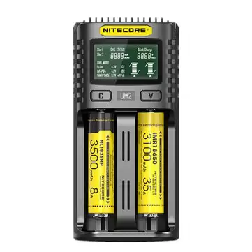 Order In Just $15.95 15% Off For Nitecore Um2/um4 Lcd Usb Lithium Battery Charger With This Coupon At Banggood