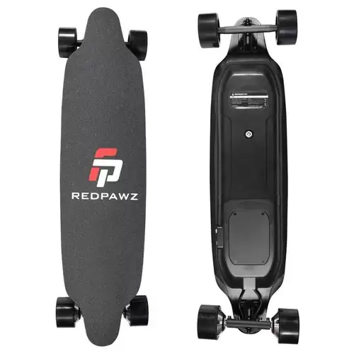Order In Just $369.99 Redpawz Rdz-07 Electric Skateboard Dual Motors 6600mah Battery Max Speed 40km/h With Remote Control - Black With This Discount Coupon At Geekbuying