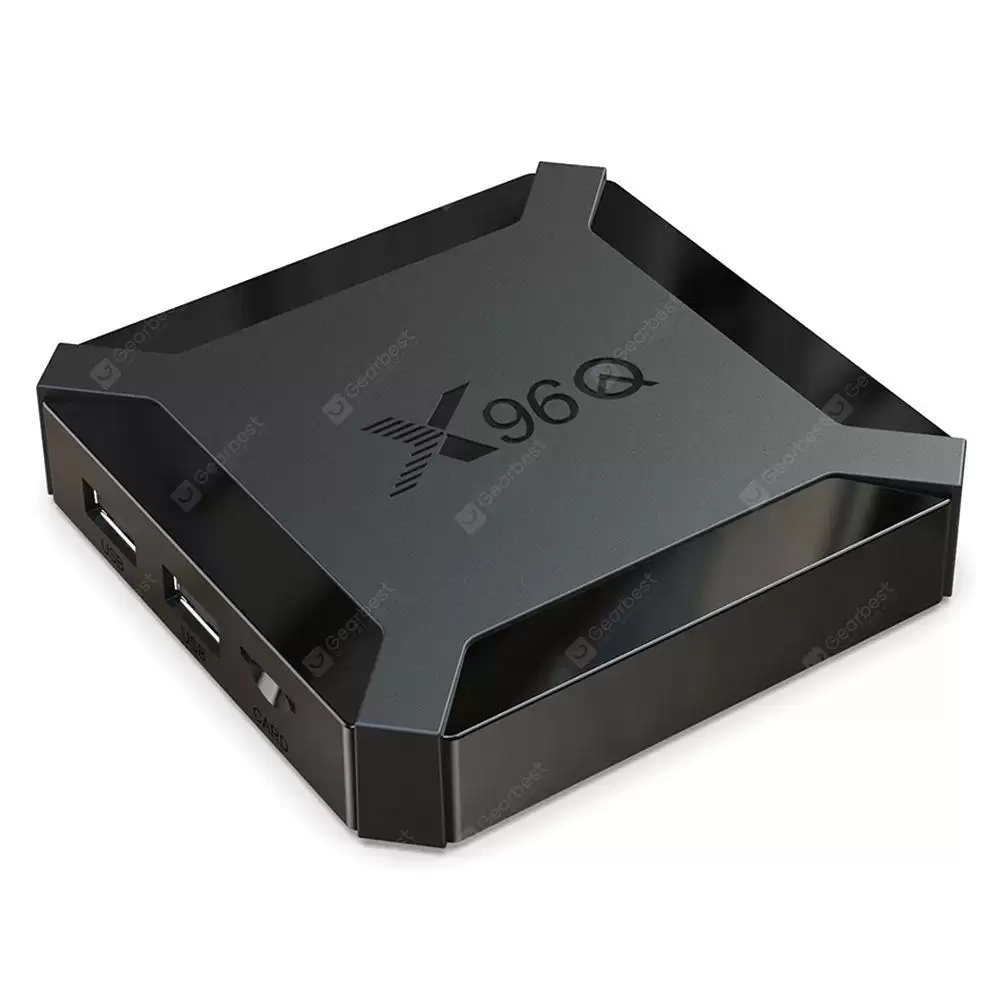 Pay Only $23.99 For X96 X96q Android 10.0 Smart 4k Tv Box - Black 2gb Ram + 16gb Rom Eu Plug With This Discount Coupon At Gearbest